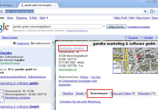 Google Bewertungen