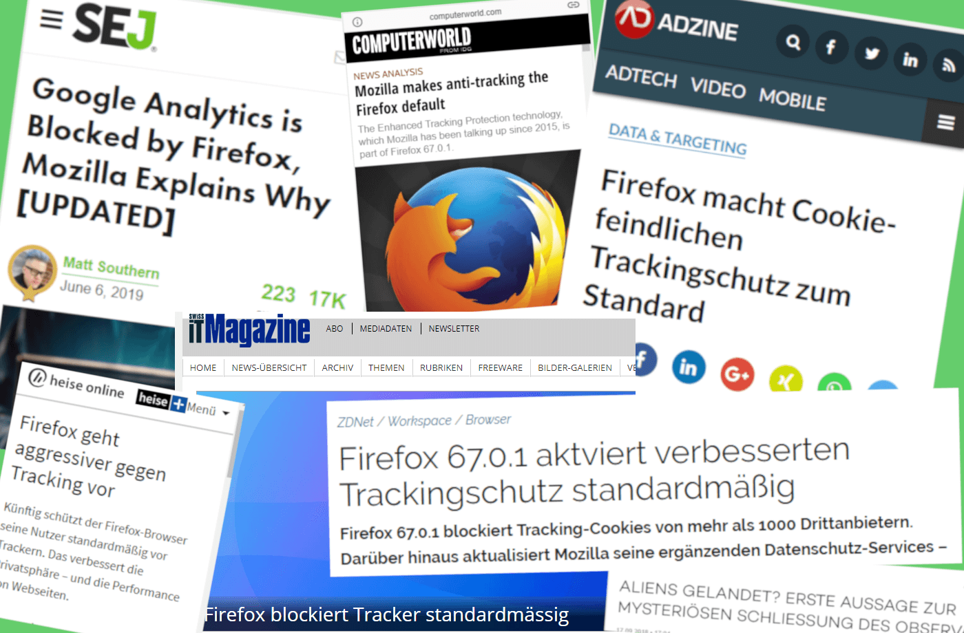 Märchenstunde in den Blogs zu ETP in Firefox