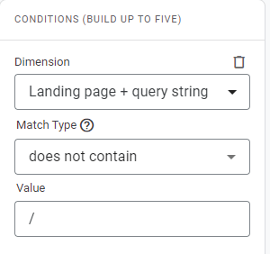 Filter Definition in GA4