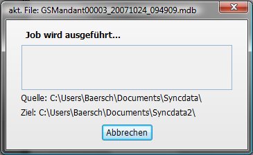 Job ausführen